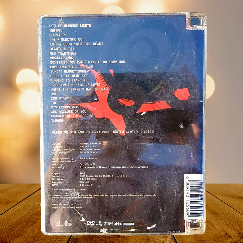 U2 Combo  The Unforgettable Fire & Bono on Bono Books + Vertigo 2005 /U2 Live From Chicago DVD