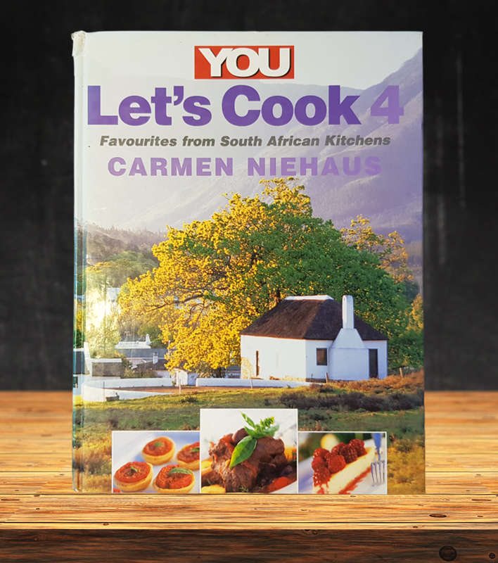 YOU Lets Cook 4 Favourites from South African Kitchens Cookbook Carmen Niehaus