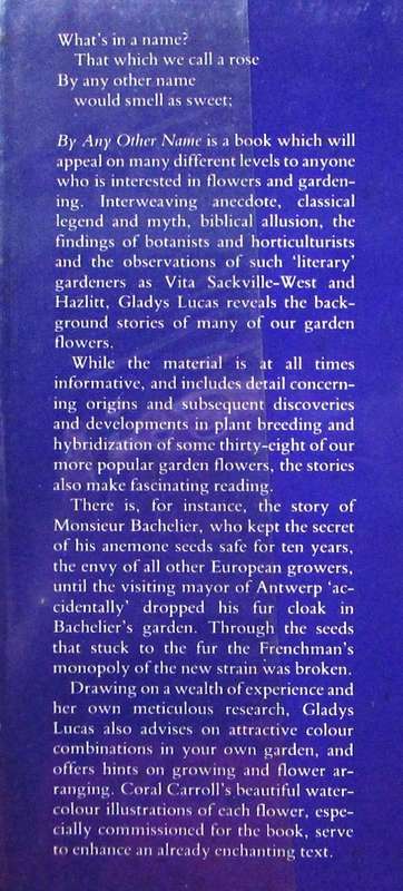 By Any Other Name-the Story of Garden Flowers