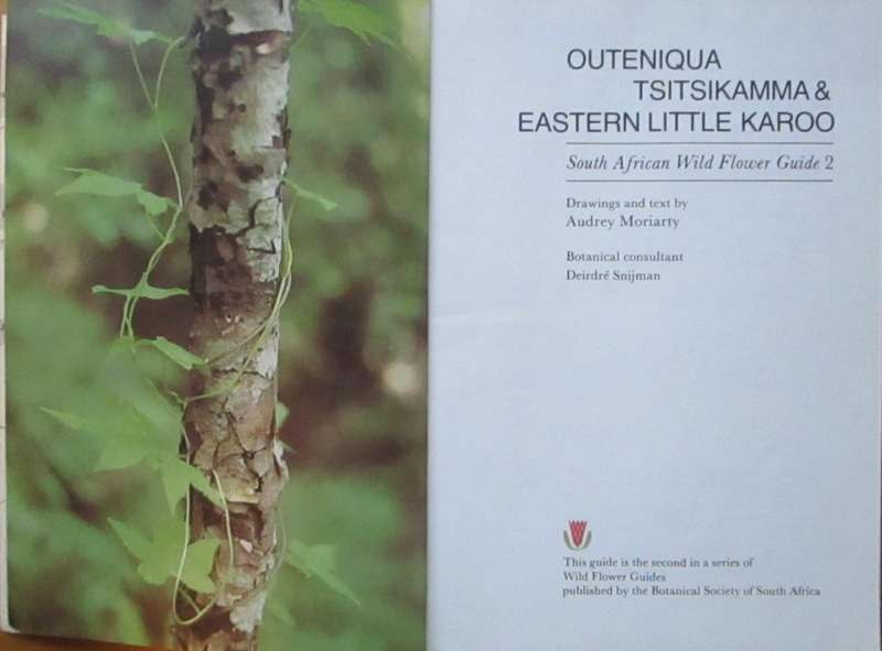 Outeniqua Tsitsikama & Eastern Karoo South African Wildflower Guide 2