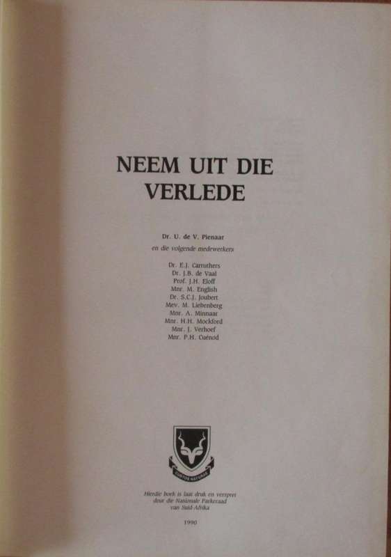 Neem Uit De Verlede