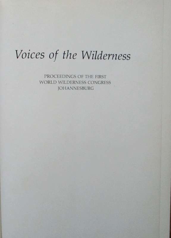 Voices of the Wilderness