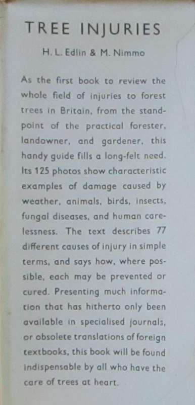 Tree Injuries Their Causes and Prevention