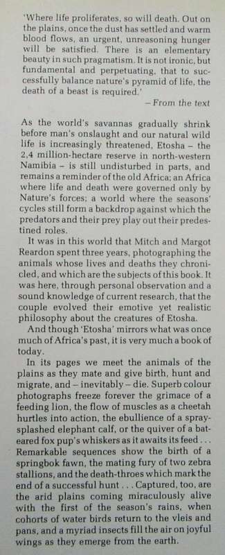 Etosha: Life & Death on an African Plain