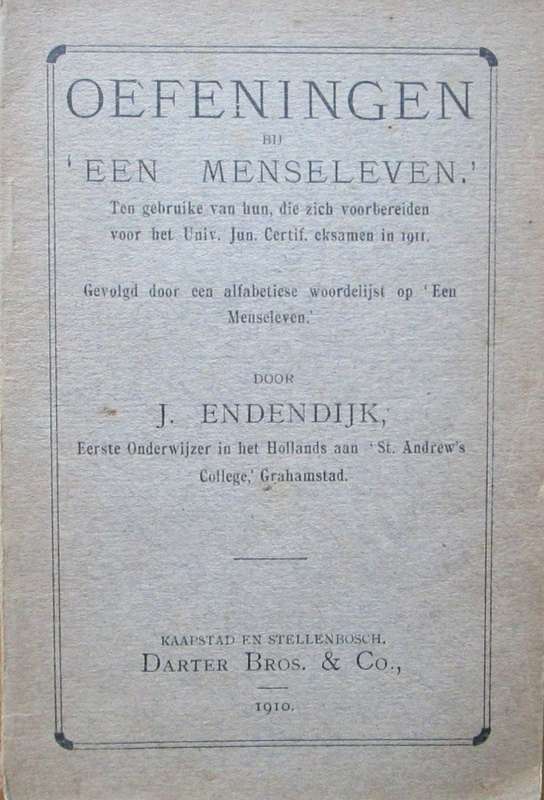 Oefeningen bij 'Een Menelevn' Ten gebruike van hun, die zich voorbereiden voor het Univ. Jun. C.erti