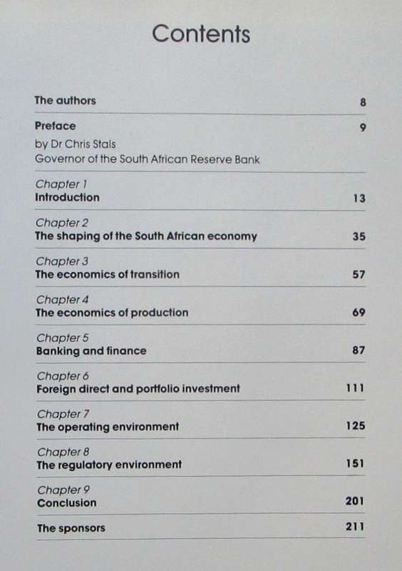 South Africa the New Beginning