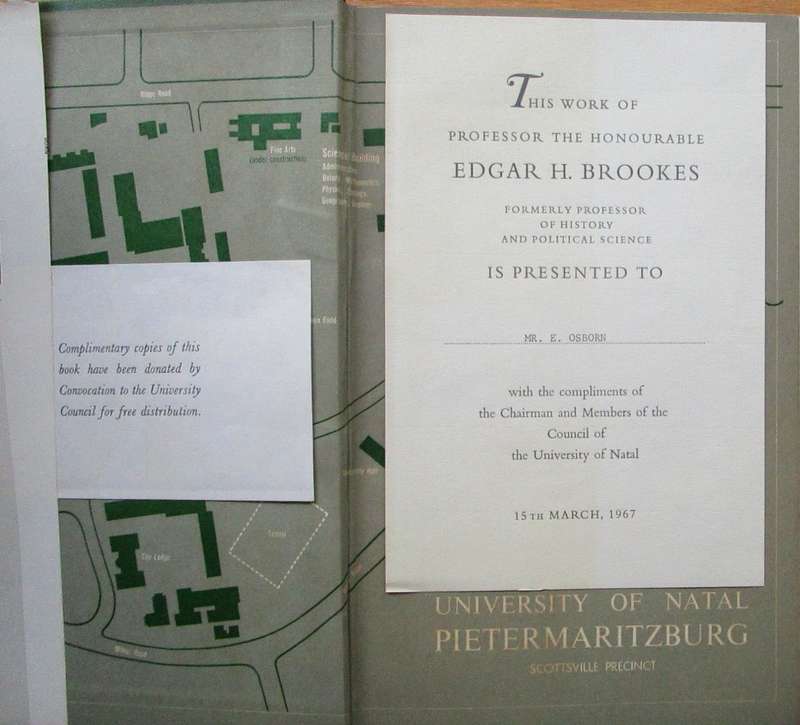 A History of the University of Natal