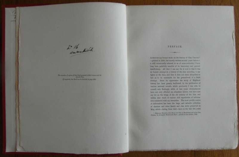 The Mackintoshes and Clan Chattan (SIGNED)
