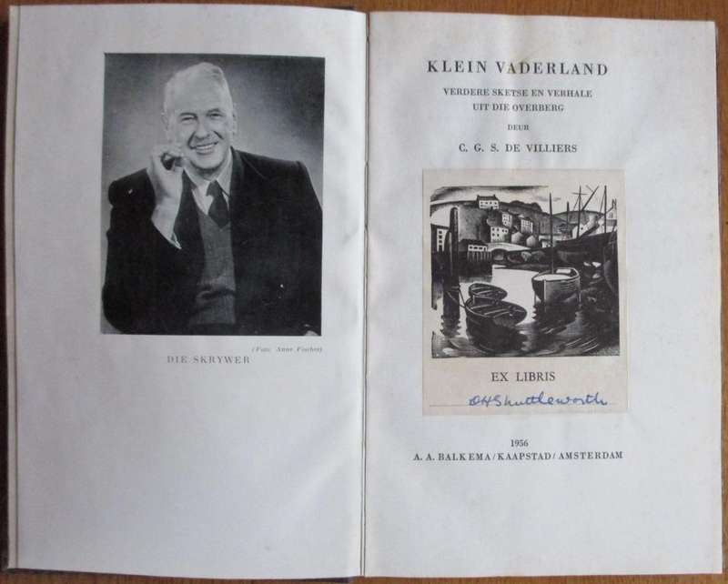 Klein Vaderland Verdere Sketse En Verhale Uit Die Overberg