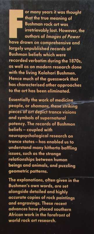 Images of Power Understanding San Rock Art