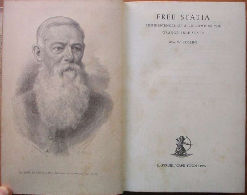 Free Statia Reminiscences of a Lifetime in the Orange Free State