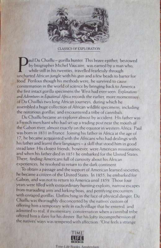Explorations & Adventures in Equatorial Africa with Accounts of the Manners and Customs of the Peopl