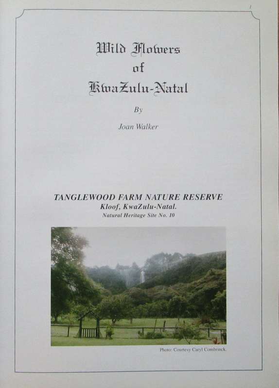 Wild Flowers of KwaZulu-Natal *** SIGNED ***
