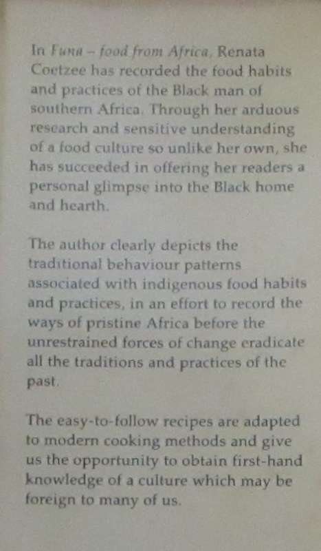 Funa, Food from Africa: Roots of Traditional African Food Culture