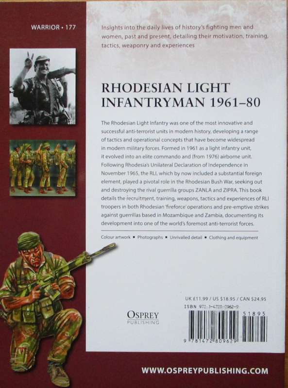 Rhodesian Light Infantryman 196180
