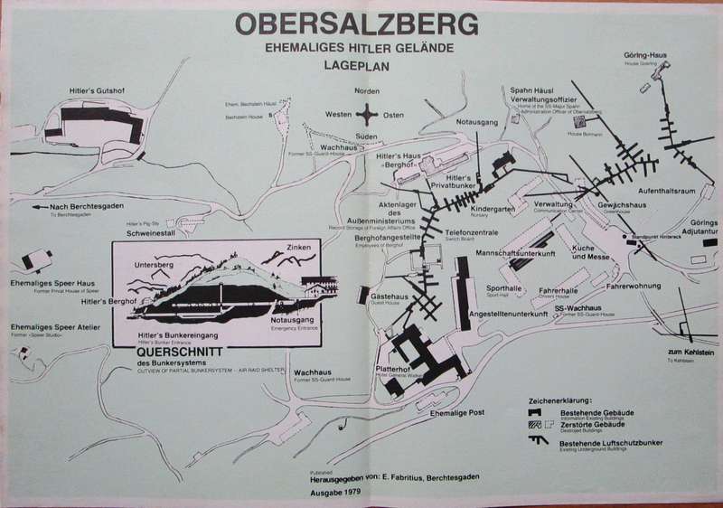 Obersalzberg before and after the destruction