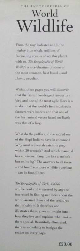 Encyclopedia of World Wildlife