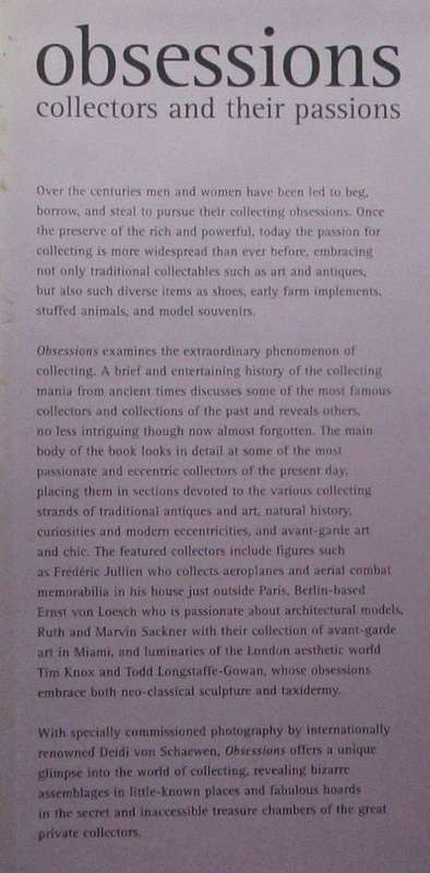 Obsessions: Collectors and Their Passions