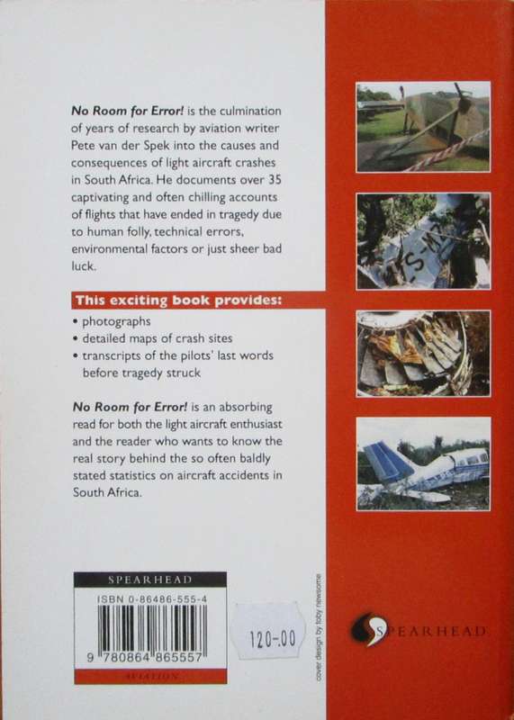 No Room for Error!: An Account of Light Aircraft Crashes in South Africa