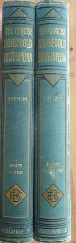 The Concise Household Encyclopedia (Two volumes)