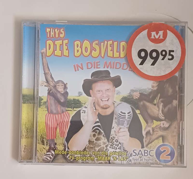 THYS DIE BOSVELDKLONG - IN DIE MIDDEL