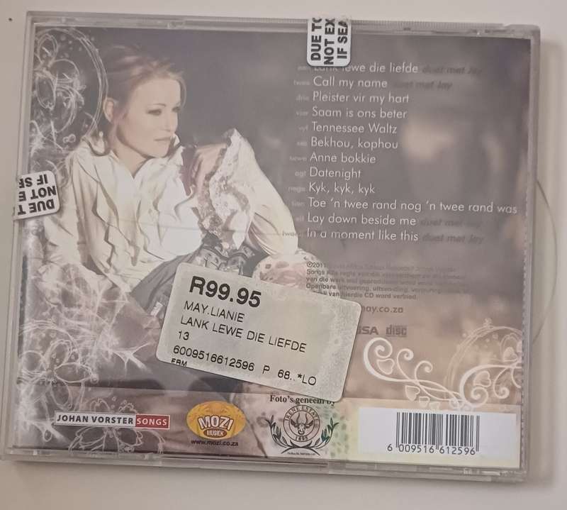 LIANIE MAY - LANK LEWE DIE LIEFDE