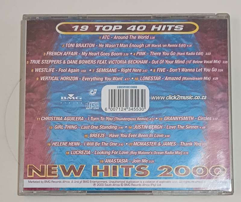19 TOP 40 HITS - NEW HITS 2000