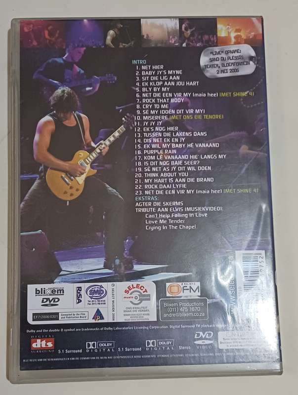 NICHOLIS LOUW - ROCK DAAI LYFIE LIVE