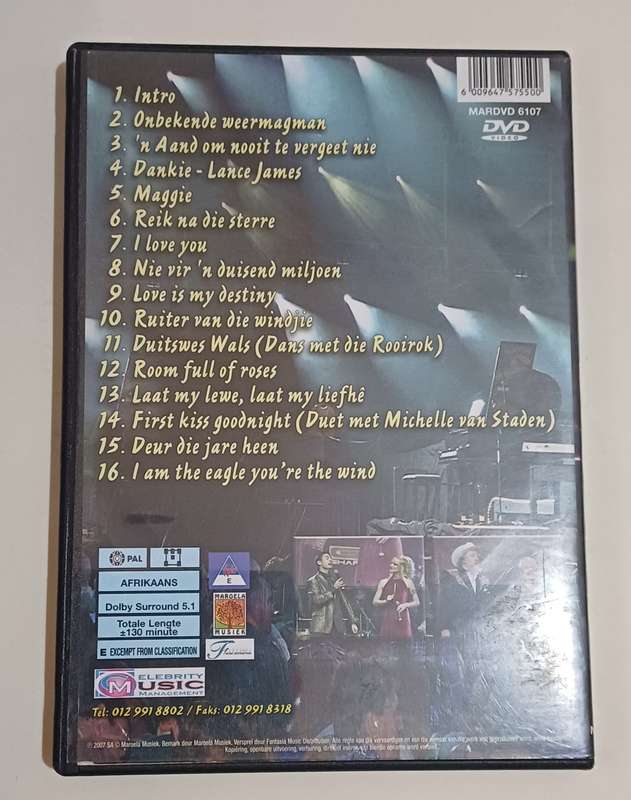 GERRIE PRETORUIS - EK SING VIR JOU BLES DIE DVD