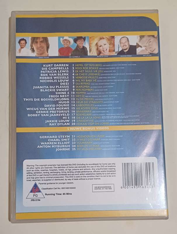 25 GUNSTELING AFRIKAANSE MUSIEKVIDEOS