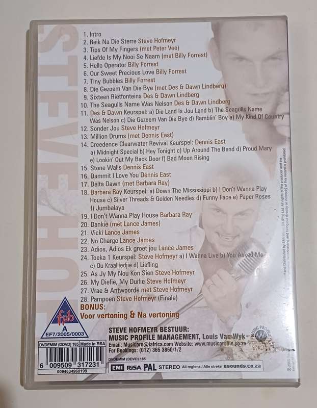 STEVE HOFMEYR - TOEKA 2