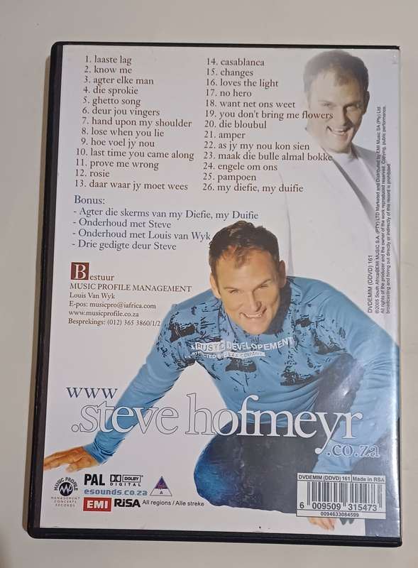 STEVE HOFMEYR - GROOTSTE PLATINUM TREFFERS