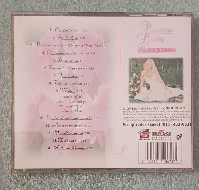 PATRICIA LEWIS - EK IS LIEF VIR JOU