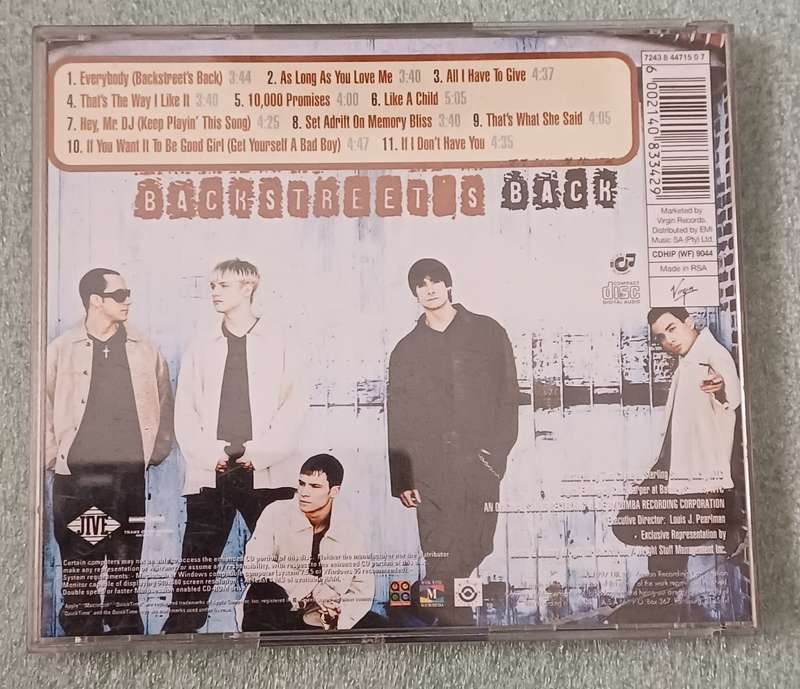 BACKSTREET BOYS - BACKSTREET'S BACK