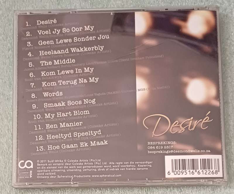 DESMOND WELLS - DESIRE