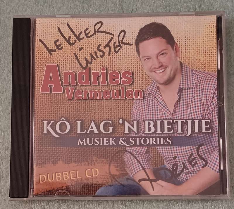 ANDRIES VERMEULEN - KO LAG N BIETJIE MUSIEK & STORIES