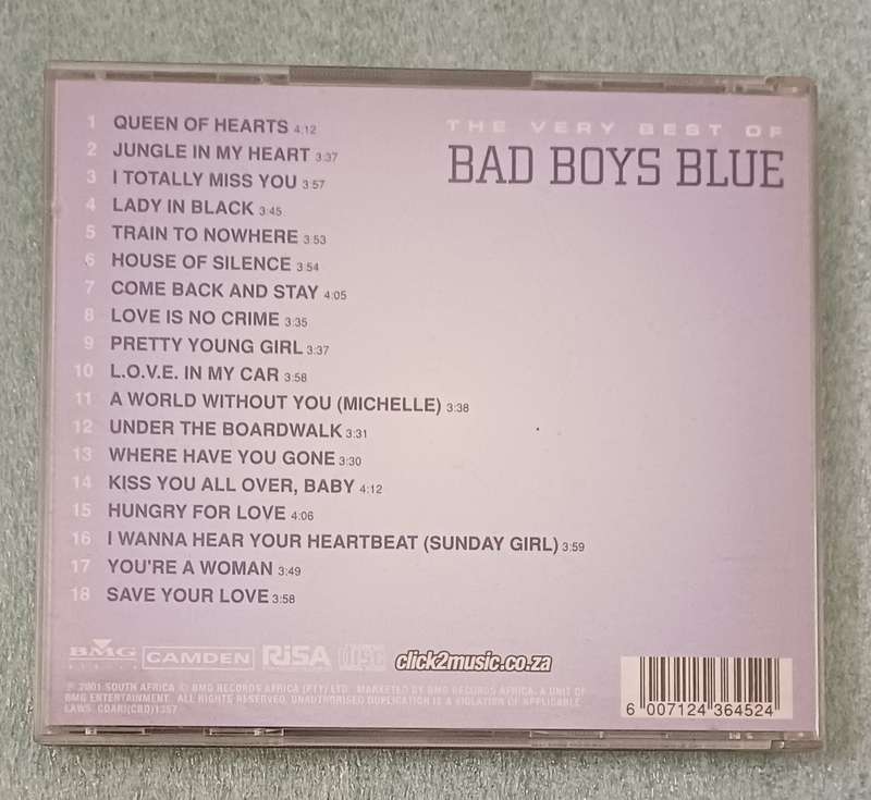 BAD BOYS BLUE - THE VERY BEST OF