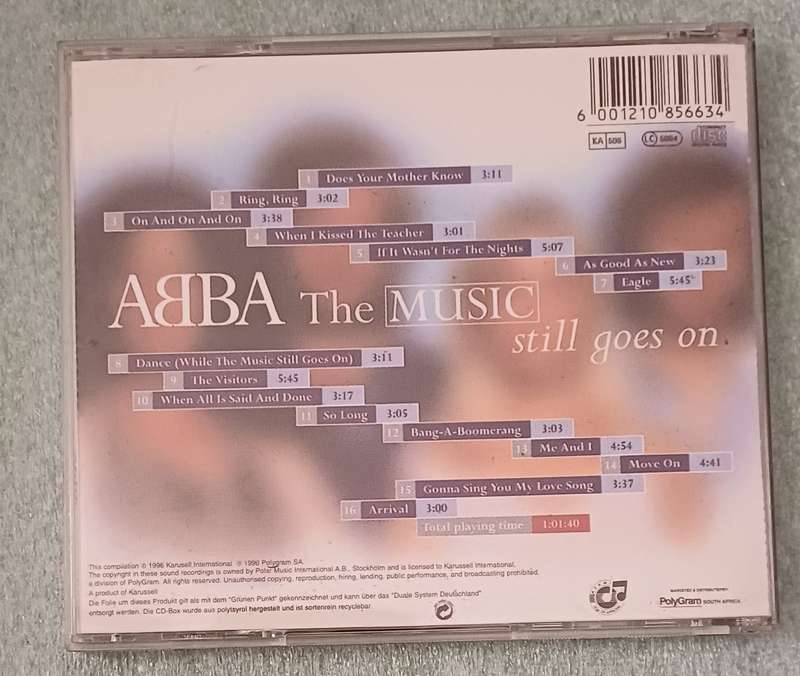 ABBA - THE MUSIC STILL GOES ON