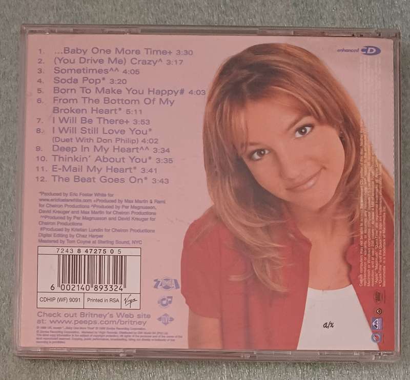 BRITNEY SPEARS - BABY ONE MORE TIME
