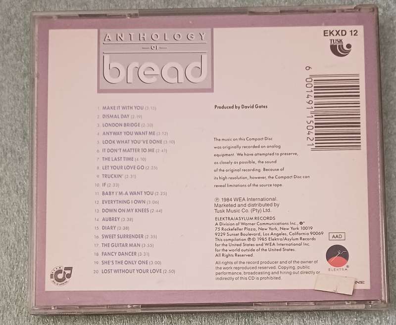 BREAD - ANTHOLOGY