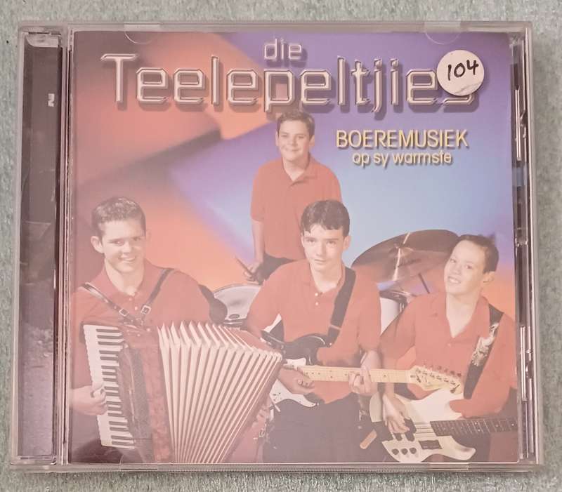 DIE TEELEPELTJIES - BOEREMUSIEK OP SY WARMSTE