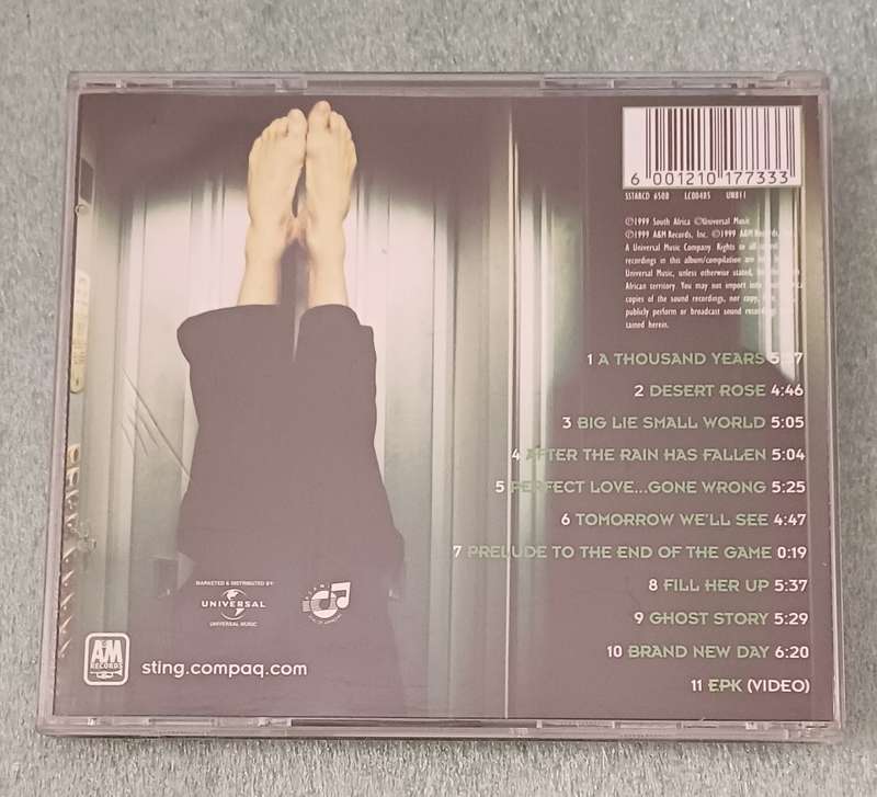 STING - BRAND NEW DAY