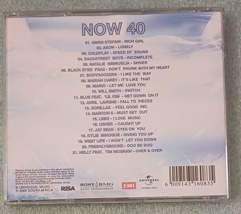 NOW THAT'S WHAT I CALL MUSIC! - 40