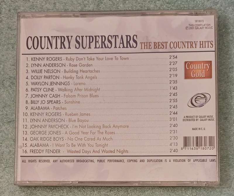 COUNTRY SUPERSTARS - THE BEST COUNTRY HITS