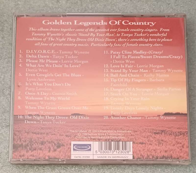 GOLDEN LEGENDS OF COUNTRY