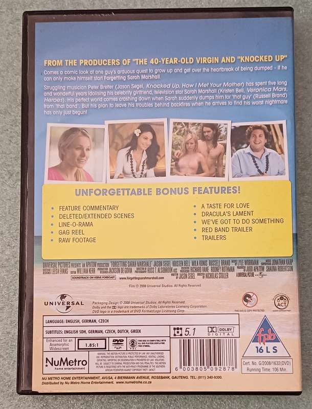 FORGETTING SARAH MARSHALL