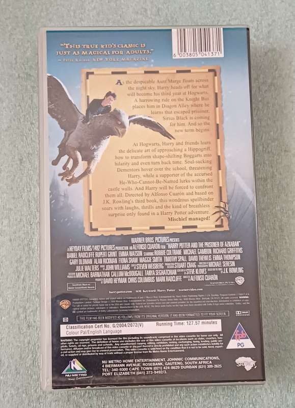 HARRY POTTER - AND THE PRISONER OF AZKABAN