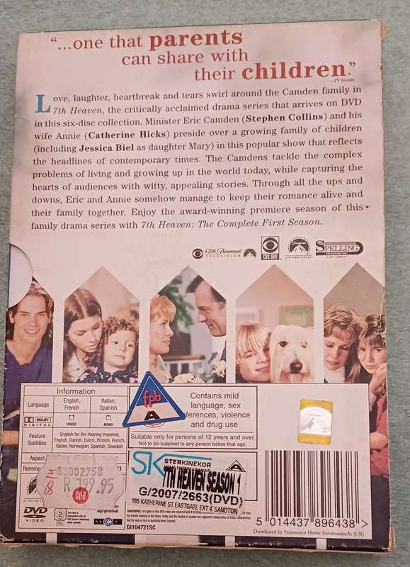 7TH HEAVEN - SEASON 1