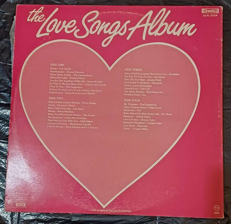 THE LOVE SONGS ALBUM