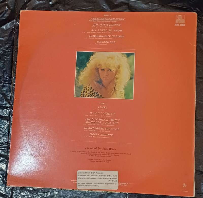 AUDREY LANDERS - PARADISE GEBERATION